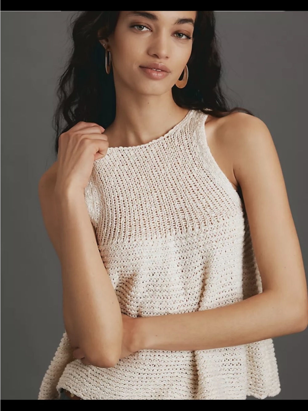 Pilcro Swing Sweater Tank